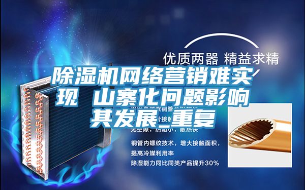 除濕機(jī)網(wǎng)絡(luò)營銷難實現(xiàn) 山寨化問題影響其發(fā)展_重復(fù)