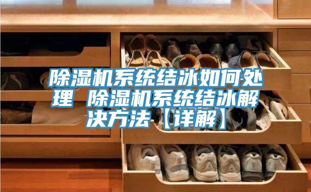 除濕機系統(tǒng)結冰如何處理 除濕機系統(tǒng)結冰解決方法【詳解】