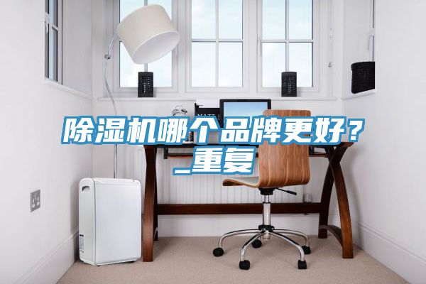 除濕機哪個品牌更好？_重復(fù)