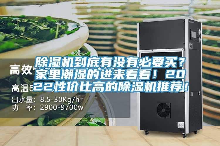 除濕機(jī)到底有沒有必要買？家里潮濕的進(jìn)來看看！2022性價(jià)比高的除濕機(jī)推薦！