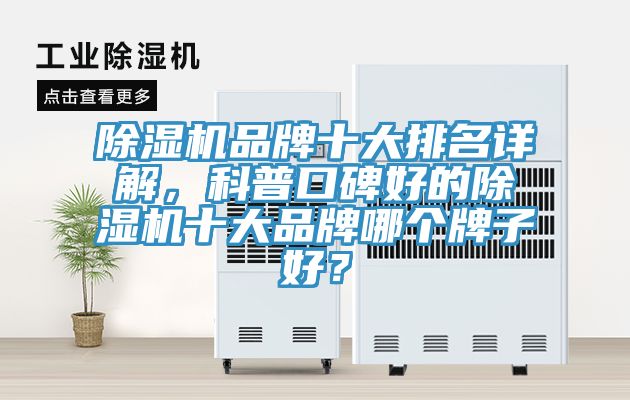除濕機(jī)品牌十大排名詳解，科普口碑好的除濕機(jī)十大品牌哪個(gè)牌子好？