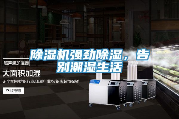 除濕機(jī)強(qiáng)勁除濕，告別潮濕生活