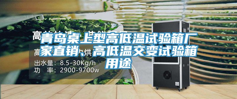 青島桌上型高低溫試驗(yàn)箱廠家直銷、高低溫交變?cè)囼?yàn)箱用途