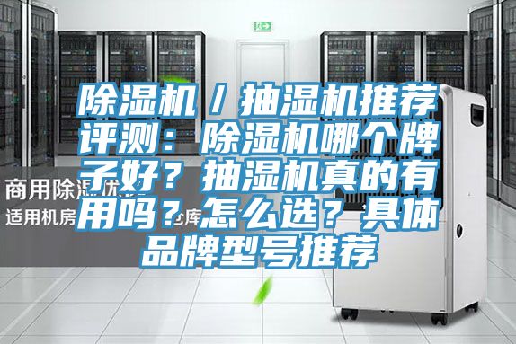 除濕機／抽濕機推薦評測：除濕機哪個牌子好？抽濕機真的有用嗎？怎么選？具體品牌型號推薦