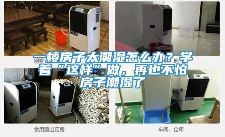 一樓房子太潮濕怎么辦？學(xué)著“這樣”做，再也不怕房子潮濕了