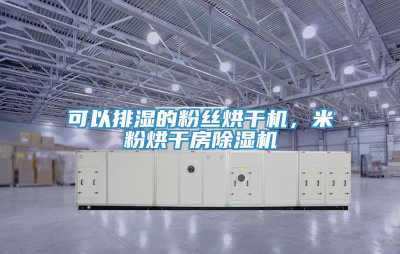 可以排濕的粉絲烘干機，米粉烘干房除濕機