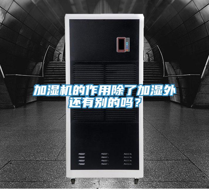 加濕機(jī)的作用除了加濕外還有別的嗎？