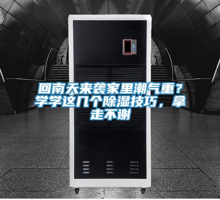 回南天來襲家里潮氣重？學(xué)學(xué)這幾個除濕技巧，拿走不謝