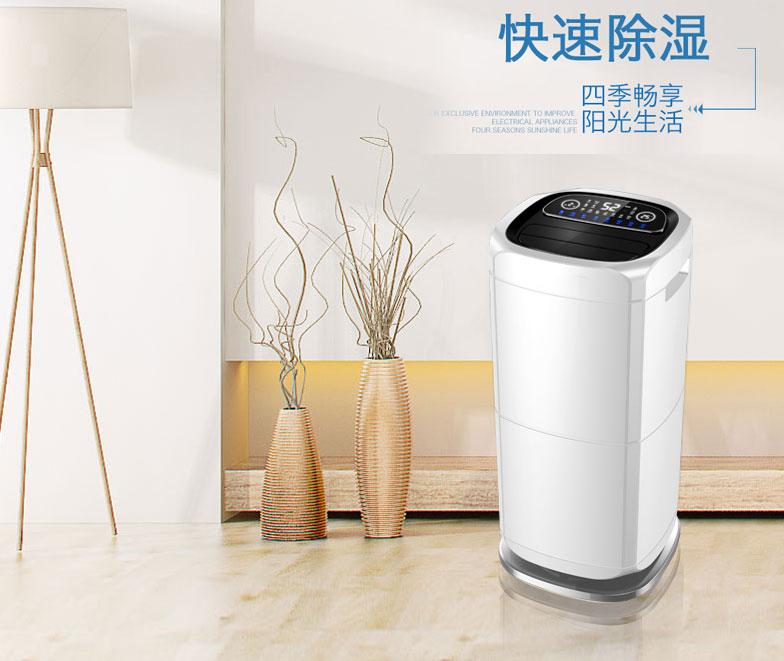 臥式升溫型除濕機(jī)，烘干房升溫排濕不占地